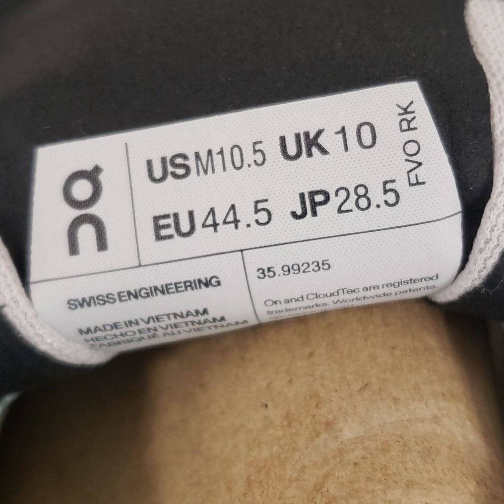ON Running Mens 10.5 US - Picture 5 of 6